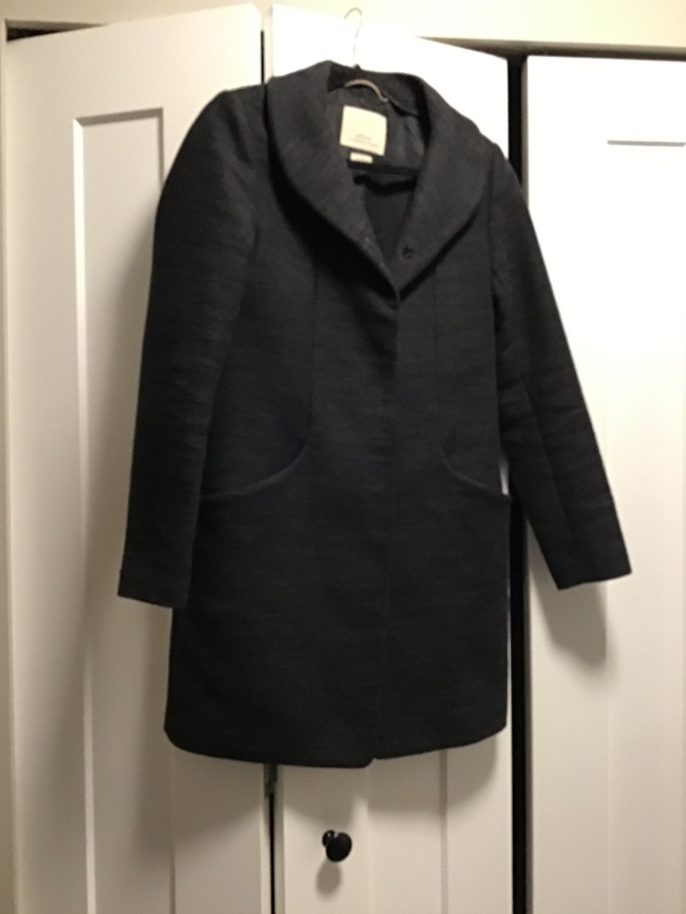 Wilfred Wool and Cashmere Cocoon Coat